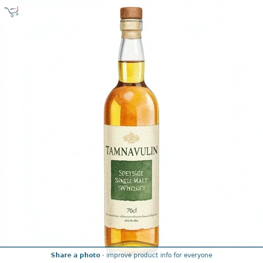 Tamnavulin Speyside Single Malt Scotch Whisky 70cl
