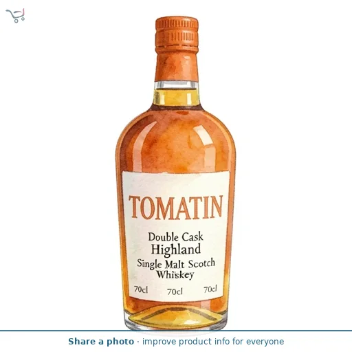 Tomatin Double Cask Highland Single Malt Scotch Whisky 70cl