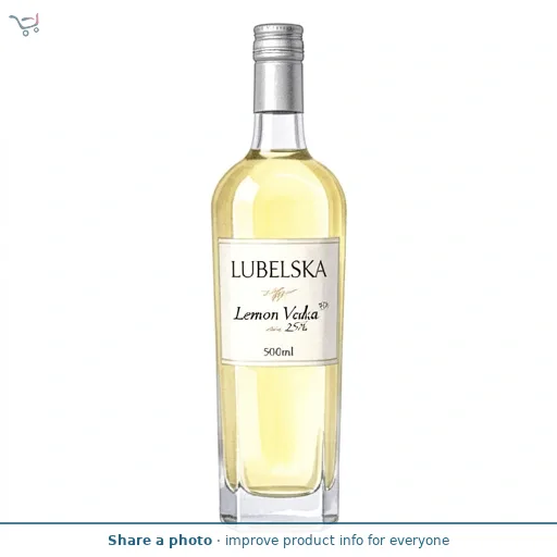 Lubelska Lemon Vodka 25% 500ml