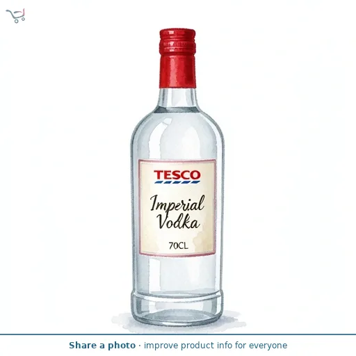 Tesco Imperial Vodka 70Cl