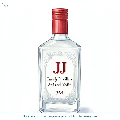 JJ Family Distillers  Artisanal Vodka 35cl