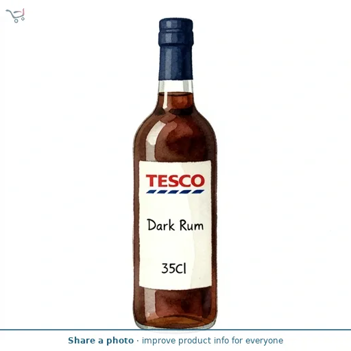 Tesco Dark Rum 35Cl