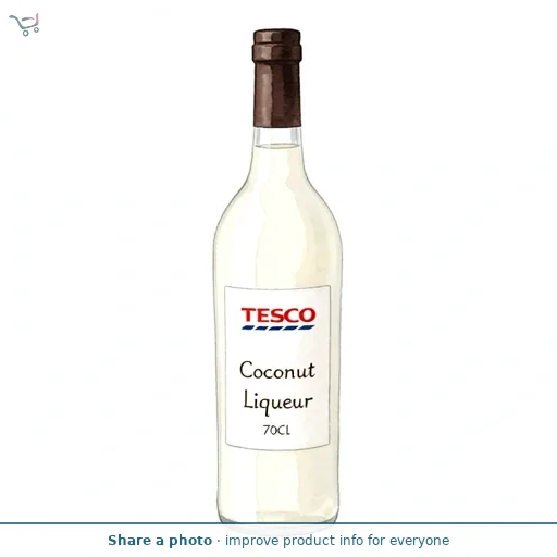 Tesco Coconut Liqueur 70Cl