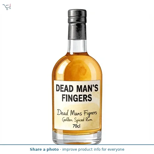 Dead Man's Fingers Golden Spiced Rum 70cl