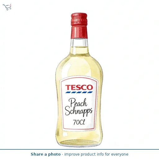 Tesco Peach Schnapps 70Cl
