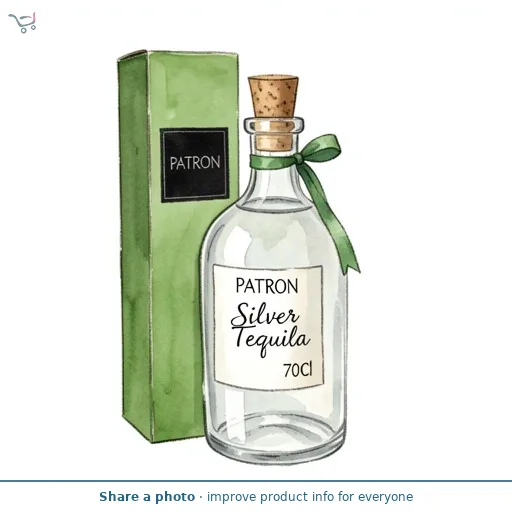 Patron Silver Tequila 70Cl