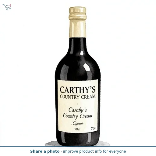 Carthy's Country Cream Liqueur 70cl