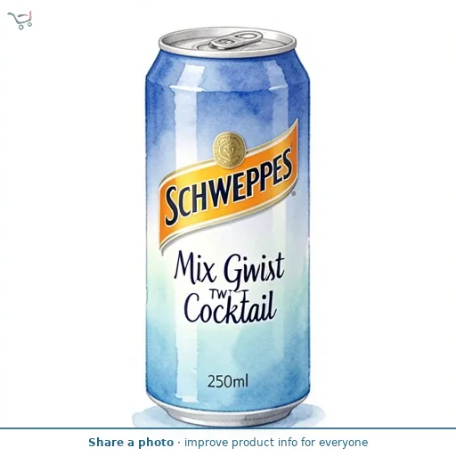 Schweppes Mix Gin Twist Cocktail 250ml