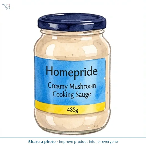 Homepride Creamy Mushroom Cooking Sauce 485g