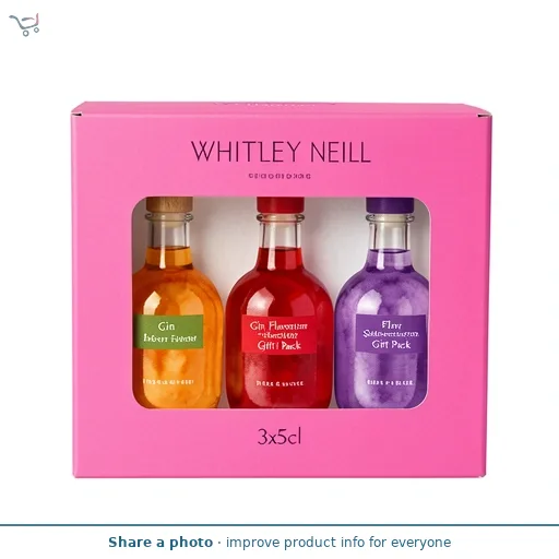 Whitley Neill Gin Flavour Selection Gift Pack 3x5cl