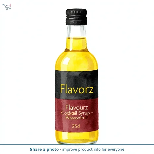 Flavourz Cocktail Syrup - Passionfruit 25cl
