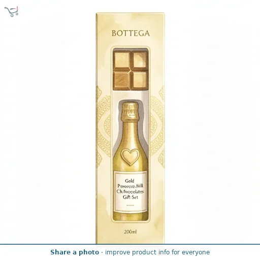 Bottega Gold Prosecco & Milk Chocolates Gift Set 200ml