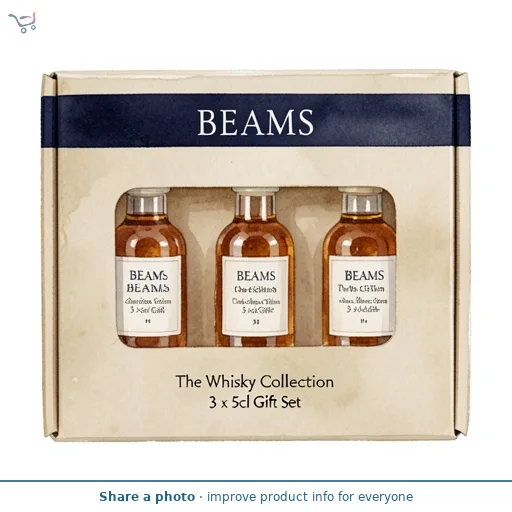 Beams The Whisky Collection 3 x 5cl Gift Set