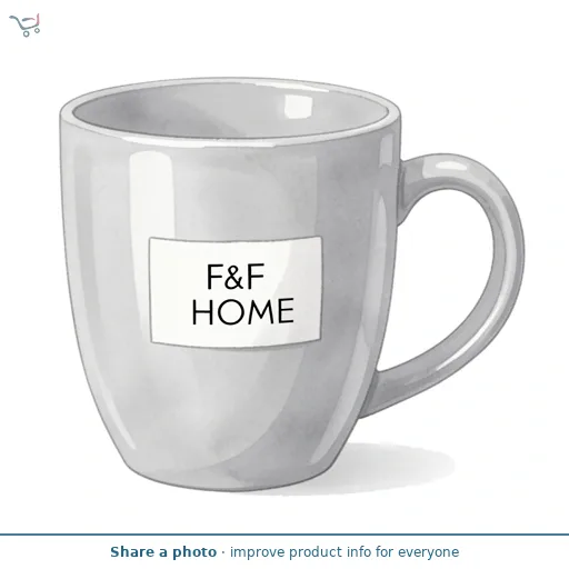 F&F Home Aura Mug Grey