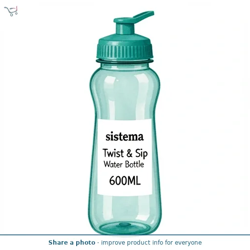 Sistema Twist & Sip Water Bottle 600Ml