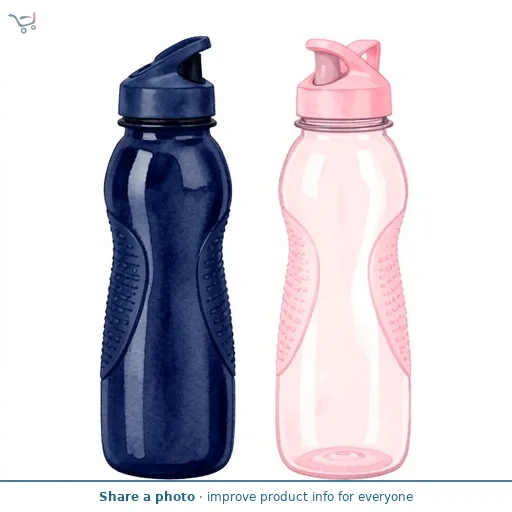 Smash Pink & Navy Stealth Water Bottle 500ml Assorted