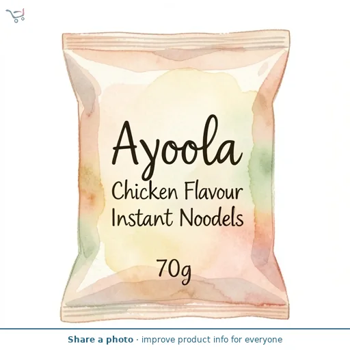 Ayoola Chicken Flavour Instant Noodles 70g