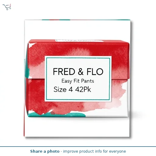 Fred & Flo Easy Fit Pants Size 4 42Pk