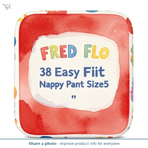 Fred & Flo 38 Easy Fit Nappy Pant Size5