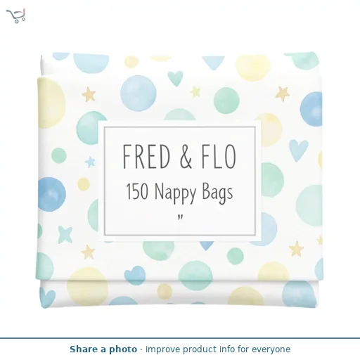 Fred & Flo 150 Nappy Bags