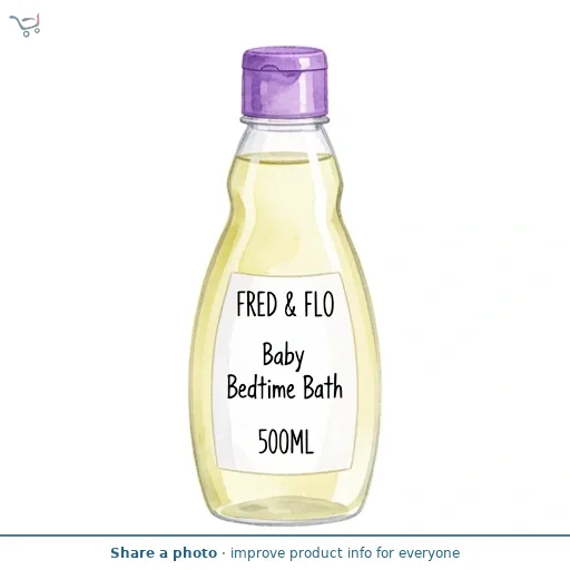 Fred & Flo Baby Bedtime Bath 500Ml