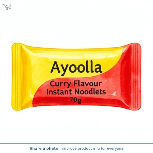 Ayoola Curry Flavour Instant Noodles 70g
