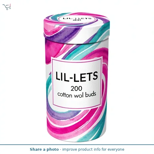Lil-Lets 200 cotton wool buds