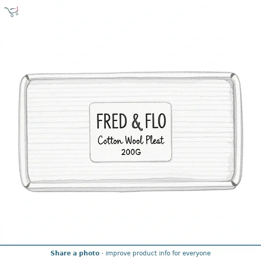 Fred & Flo Cotton Wool Pleat 200G