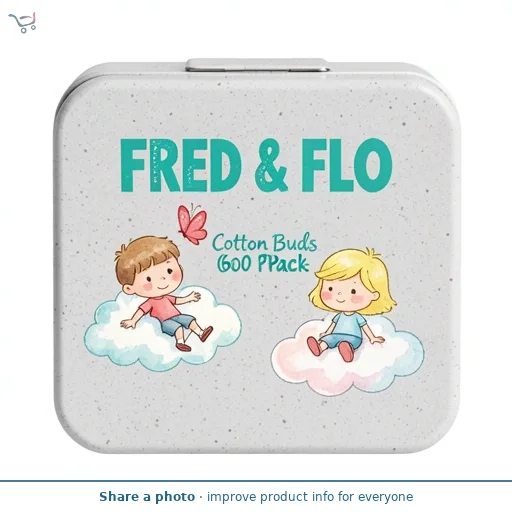 Fred & Flo Cotton Buds 60 Pack