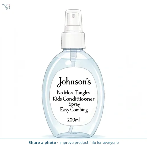 Johnson's No More Tangles Kids Conditioner Spray Easy Combing 200ml
