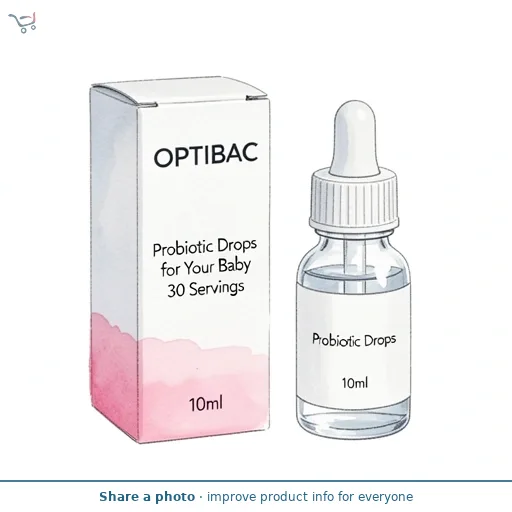 Optibac Probiotic Drops for Your Baby 30 Servings 10ml