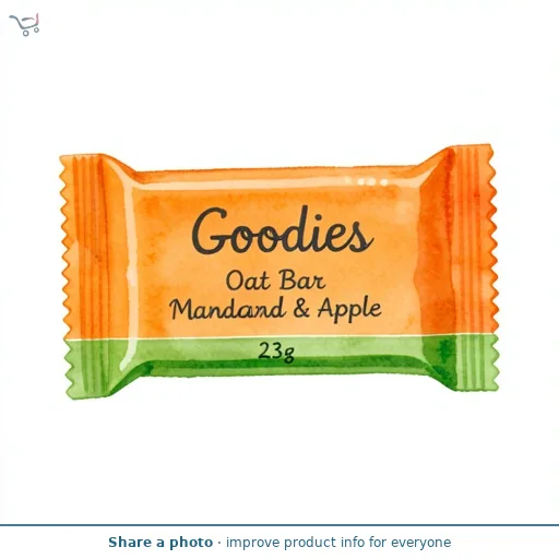 Goodies Oat Bar Mandarin & Apple 23g