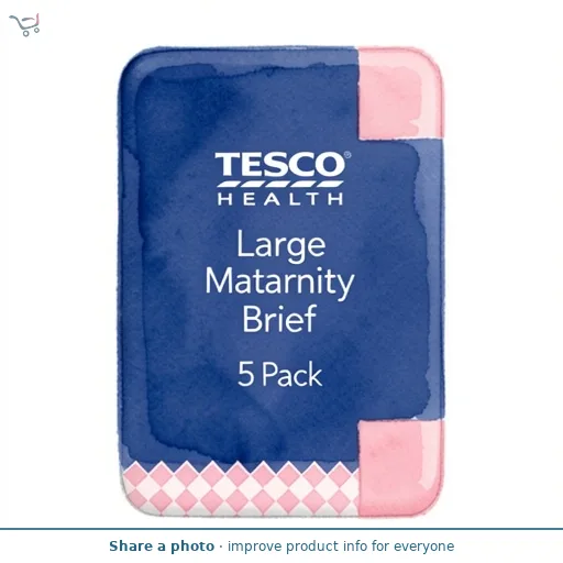 Tesco Large Maternity Brief 5 Pack