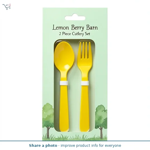 Lemon Berry Barn 2 Piece Cutlery Set