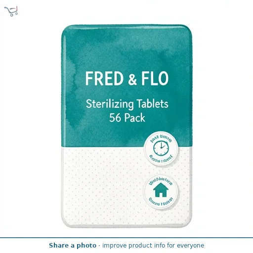 Fred & Flo Sterilising Tablets 56 Pack