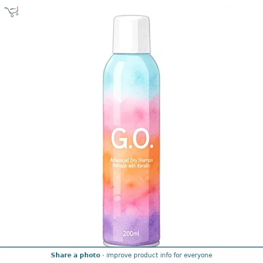 G.O. Advanced Dry Shampoo Refresh with Keratin 200ml