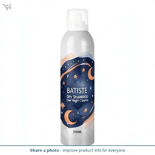 Batiste Dry Shampoo Over Night Cleanse 200Ml