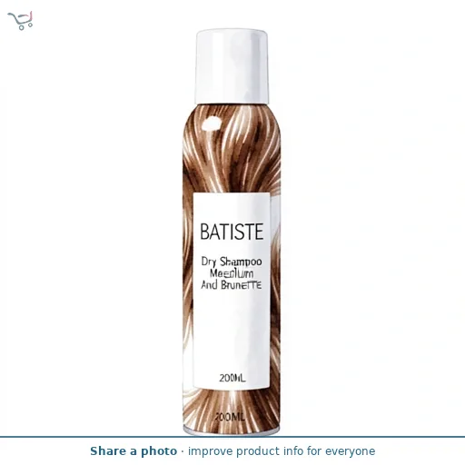 Batiste Dry Shampoo Medium And Brunette 200Ml