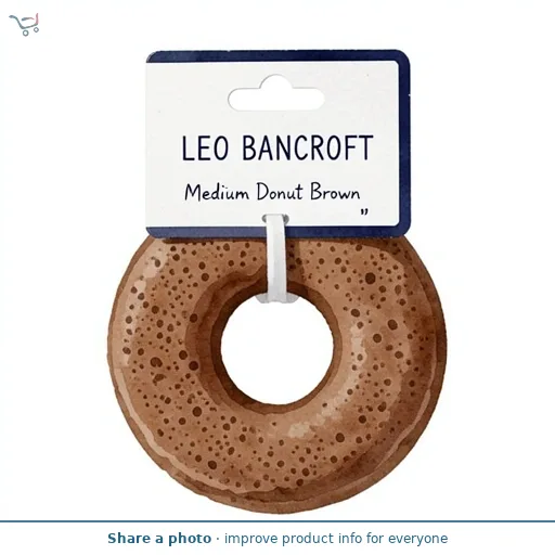 Leo Bancroft Medium Donut Brown