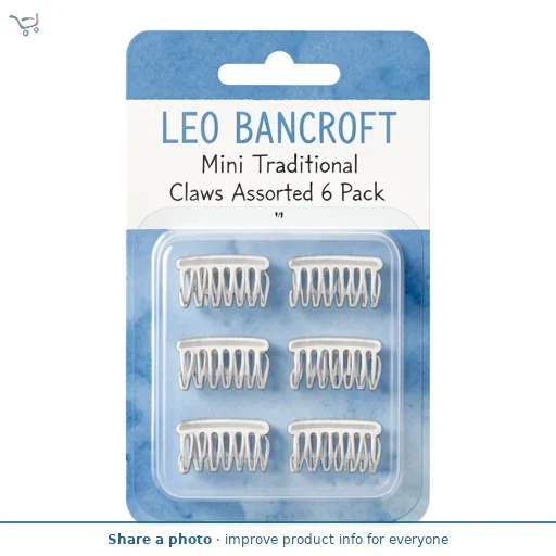 Leo Bancroft Mini Traditional Claws Assorted 6 Pack