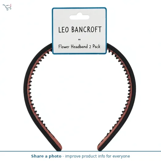 Leo Bancroft Flower Headband 2 Pack