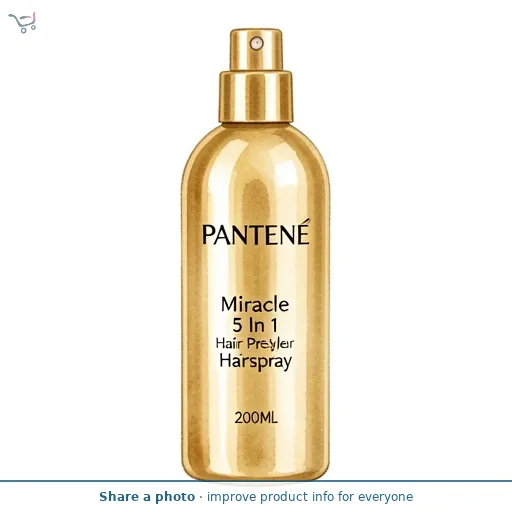 Pantene Miracle 5 In 1 Hair Pre-Styler Hairspray 200Ml