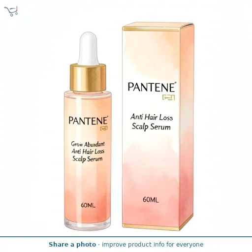 Pantene Grow Abundant 60ml Increases Density Anti Hair Loss Scalp Serum