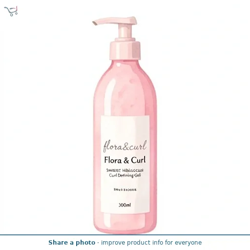 Flora & Curl Sweet Hibiscus Curl Defining Gel 300ml