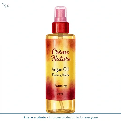 Creme Of Nature Argan Oil Foaming Mousse 207Ml