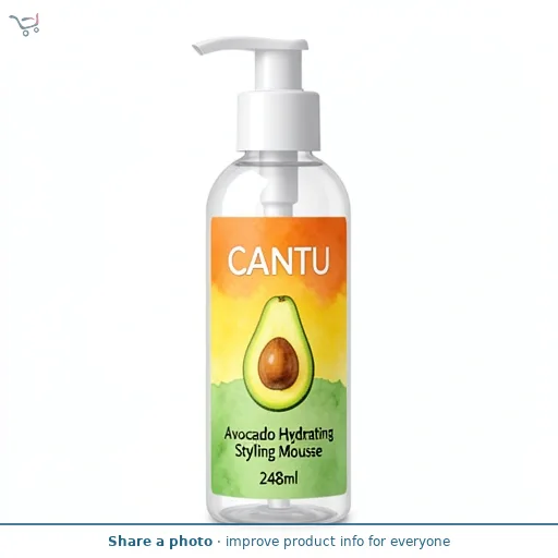 Cantu Avocado Hydrating Styling Mousse 248ml