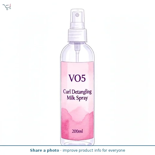 VO5 Curl Detangling Milk Spray 200ml