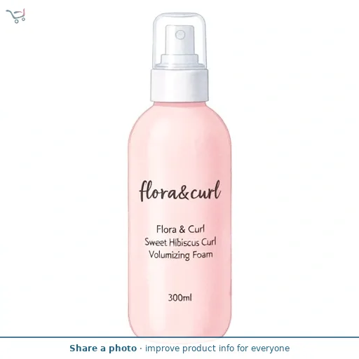 Flora & Curl Sweet Hibiscus Curl Volumizing Foam 300ml