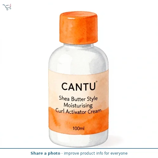 Cantu Shea Butter Style Moisturising Curl Activator Cream 100ml