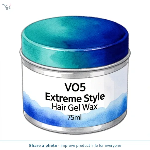 Vo5 Extreme Style Hair Gel Wax75ml